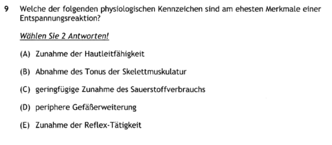 B und D