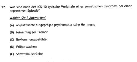 A und D