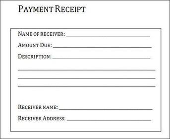 RECEIPT