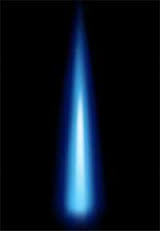 what is a blue flame?