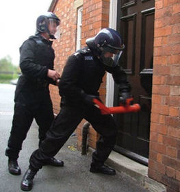 make a forced entry