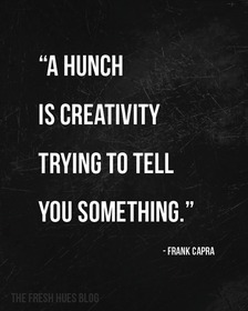 a hunch