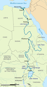 the longest river in the world; Egypt is often called "the gift of the Nile River"; Egyptians depended on the Nile for everything