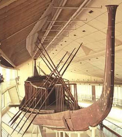King Khufu's boat