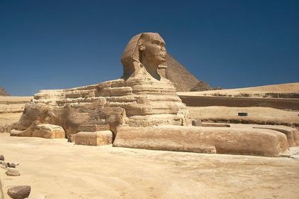 One of the largest and oldest statues in the world. Archeologist believe that it was carved around 2500 BC and that the head is meant to ...