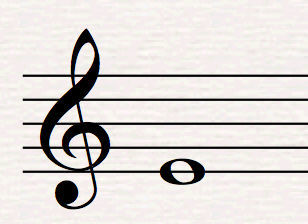 E lower fingering is double horn