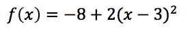 name all the things you can know from this equation.