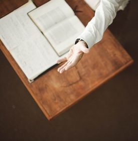 a sermon