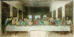 La Última Cena Mural/ Fresco Leonardo Da Vinci