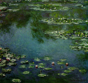 Water lilies Claude Monet Renacimiento
