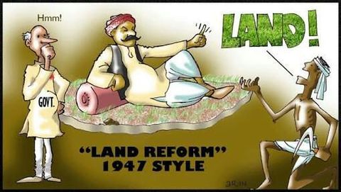 Japanese done the land reforms
