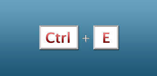 para que sirve ctrl E