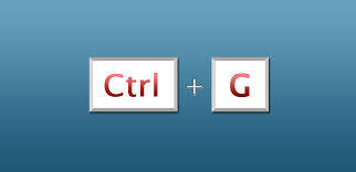 para que sirve ctrl G