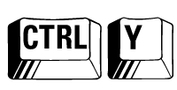 Función de Ctrl Y