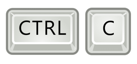 Función de Ctrl C