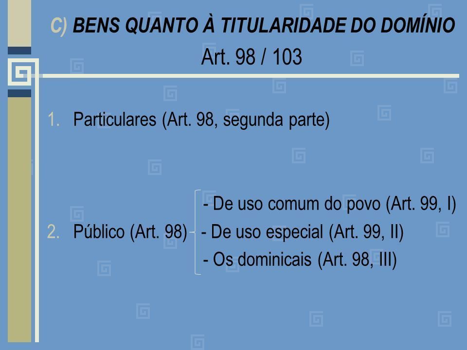 Tipos de bens públicos. Explique.