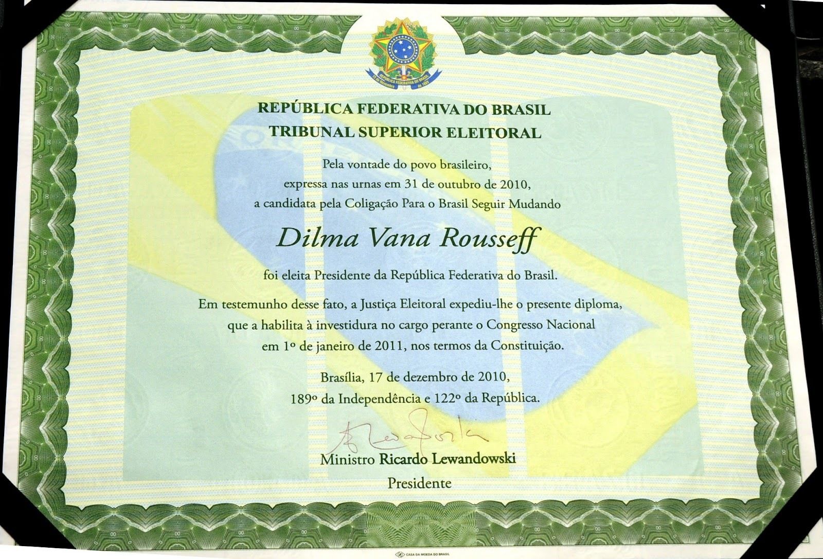 Expedição do Diploma
