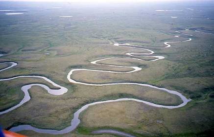 Meander Erosion & deposition Middle & old stage Lateral Erosion Bends in river Slow in inside(deposition)(River beach) Fast on ou...