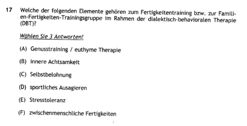 B, E und F