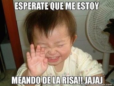 Le dió por reir