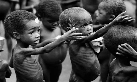 Hay muchísima hambre en África