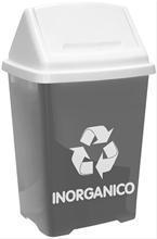 EL CONTENEDOR GRIS es para las basuras inorgánicas, osea los desechos tales como cascaras, sobras de comida.