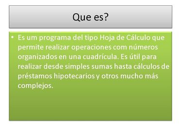 Es un programa en el cual puedes desarrollar diferentes cálculos y gráficar resultados.