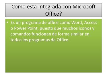 Se relaciona porque proviene de la misma empresa y son útiles para un objetivo como obtener y presentar resultados.