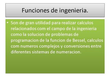 Utilidad de realizar cálculos en gráficas.