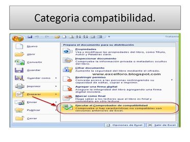 Su función es compartir la información estructurada en el.