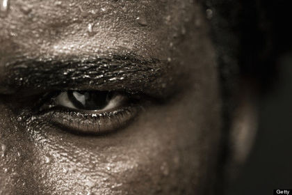 SWEAT He didn't even break a sweat on that fight. Do you usually sweat a lot when it is hot? Do you practice sports or activities that ma...