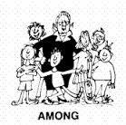 among (amàng)