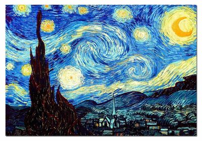 NOCHE ESTRELLADA (Van Gogh)