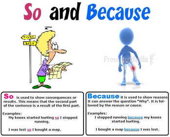 SO and BECAUSE