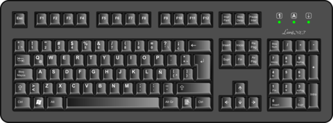 WHAT IS IT? IT IS A KEYBOARD.