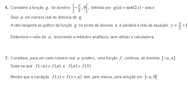 Exame Nacional de Matemática A (635) 12 ano -2013 Primeira Fase