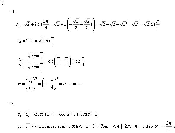 Exame Nacional de Matemática A (635) 12 ano -2013 Primeira Fase