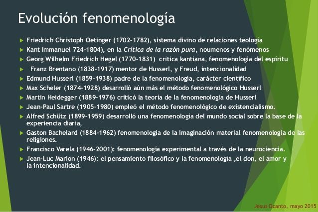 FENOMENOLOGIA