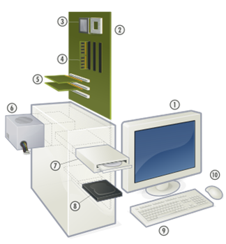 clases de hardware y software para cada estilo de aprendizaje.
