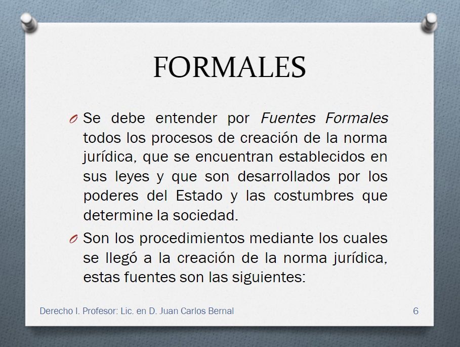 Fuentes del derecho según Eduardo García Máynez