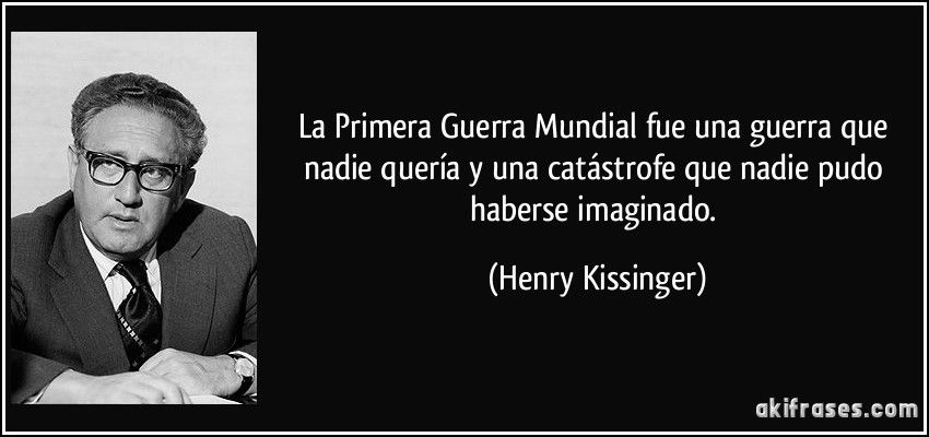 La Primera guerra Mundial: Antecedentes