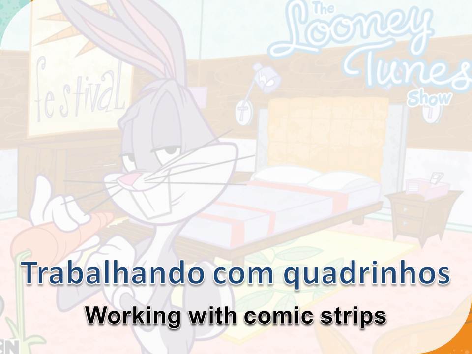 Teaching/learning english with strips