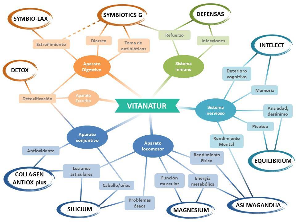 VITANATUR - Diagrama de Indicaciones