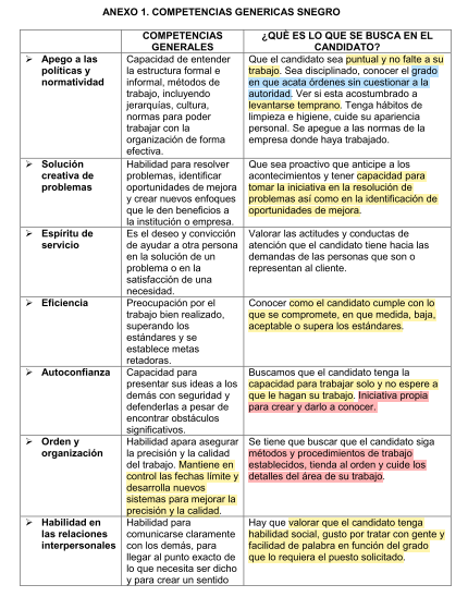 Manual de Entrevista por competencias SNEGRO (2008)