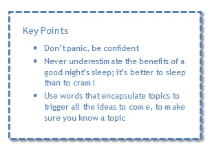 The 5 Steps to Exam Success