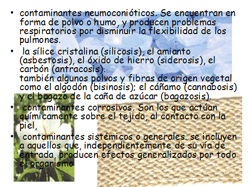UNIDAD 10 - RIESGOS LABORALES DERIVADOS DE CONDICIONES AMBIENTALES
