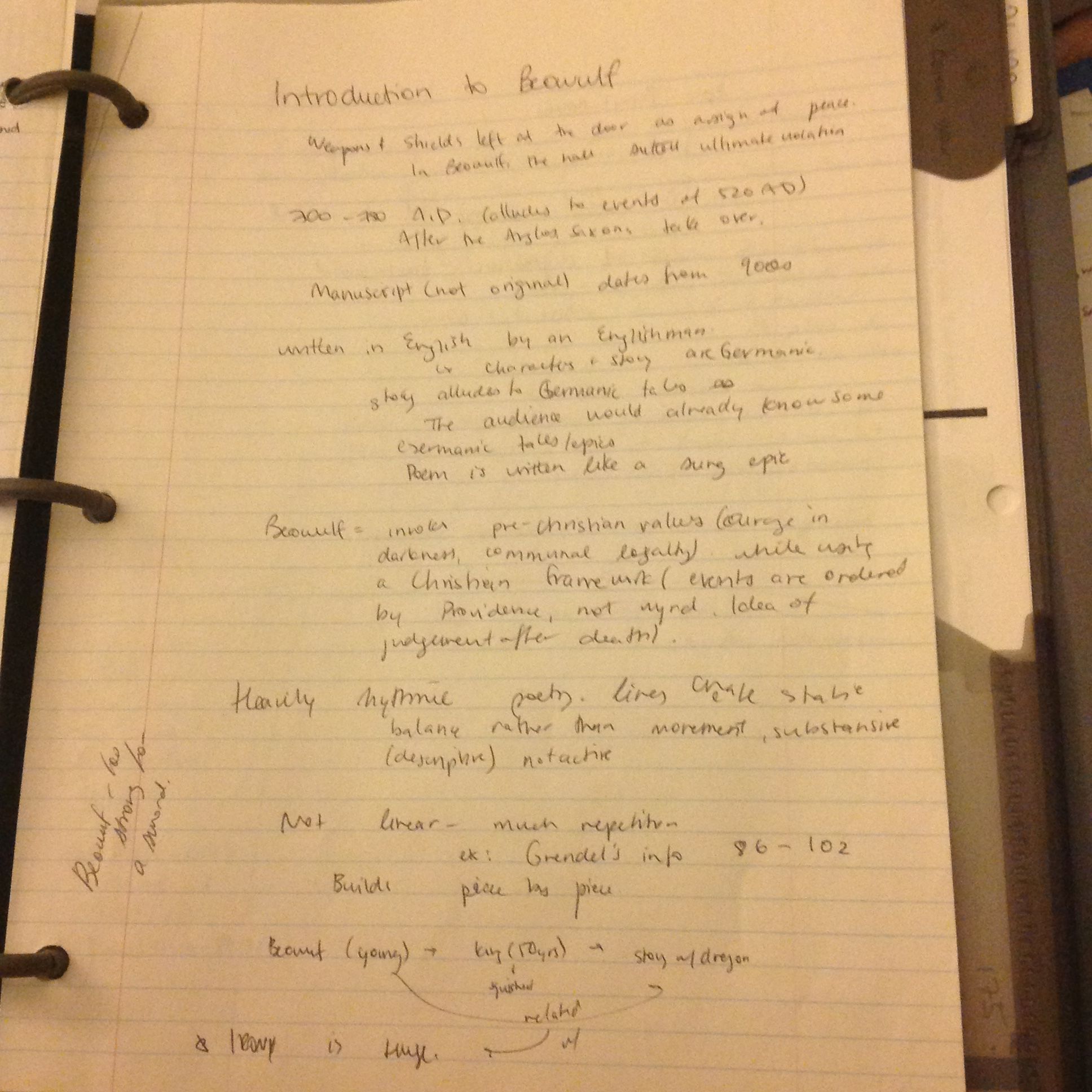 Beowulf + Dream of Rood