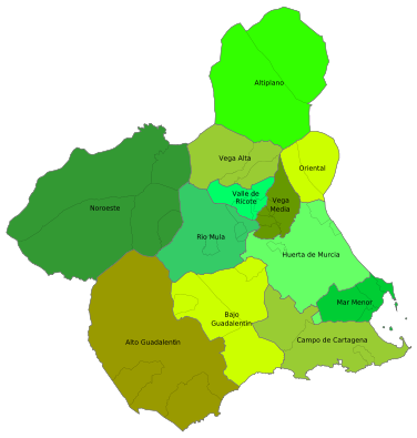 Tema 6. Organización Política y territorial de España y la Región de Murcia
