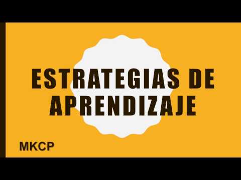 ESTRATEGIAS DE APRENDIZAJE