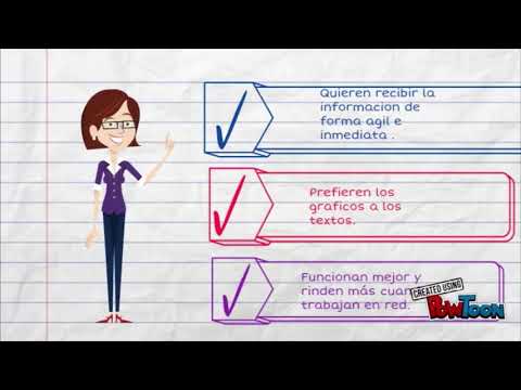 La generación clic; nativos e inmigrantes digitales.